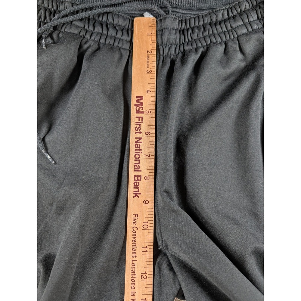 Jordan Therma-FIT Mens Joggers Black Red Jumpman Fleece Tapered Pants Size Large - Picture 8 of 8